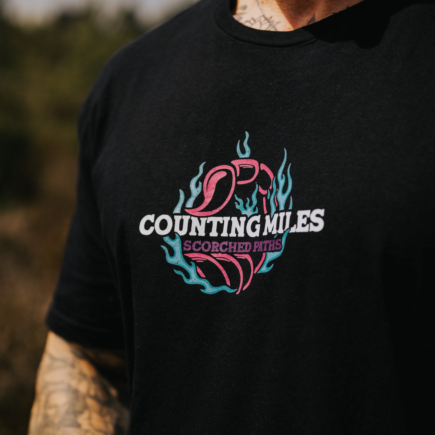 Scorched Paths Night Tee