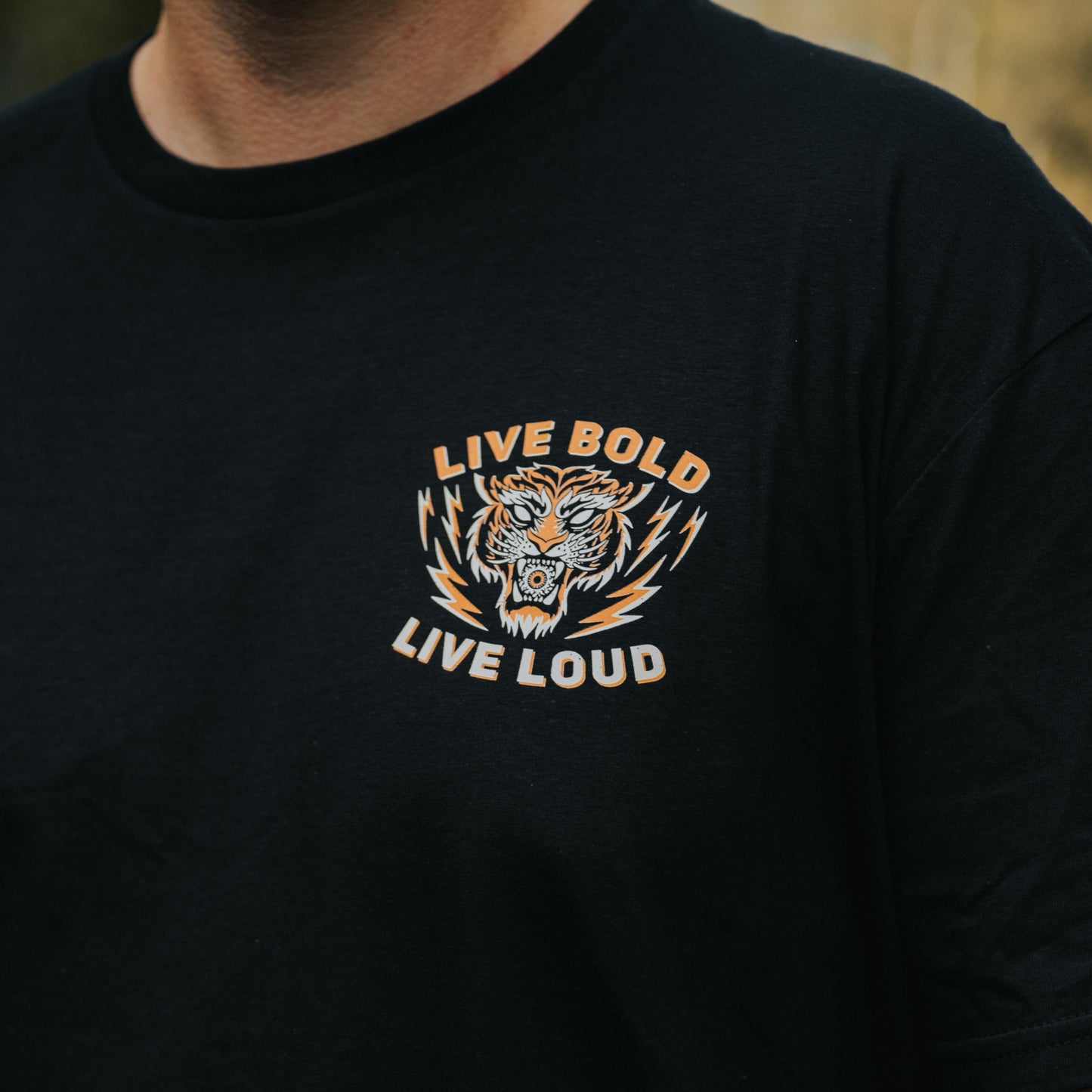 Live Bold Tiger Tee