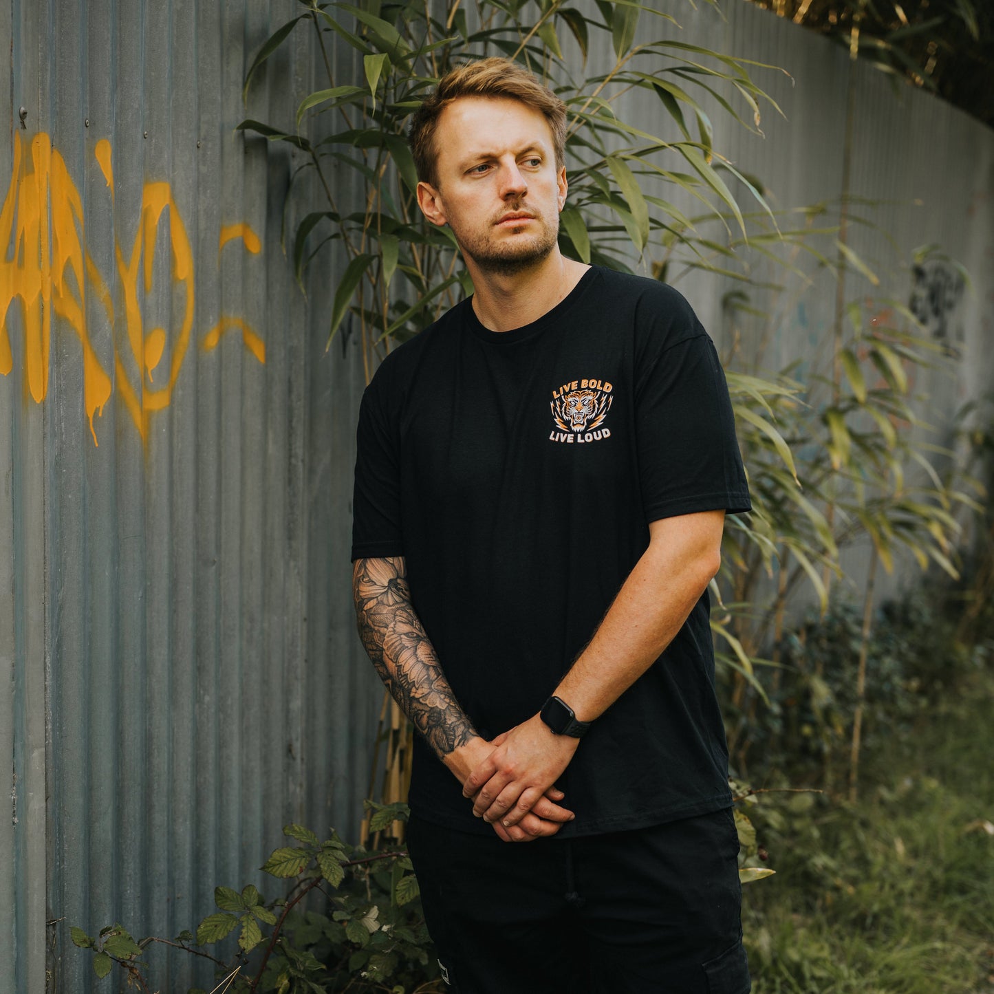 Live Bold Tiger Tee
