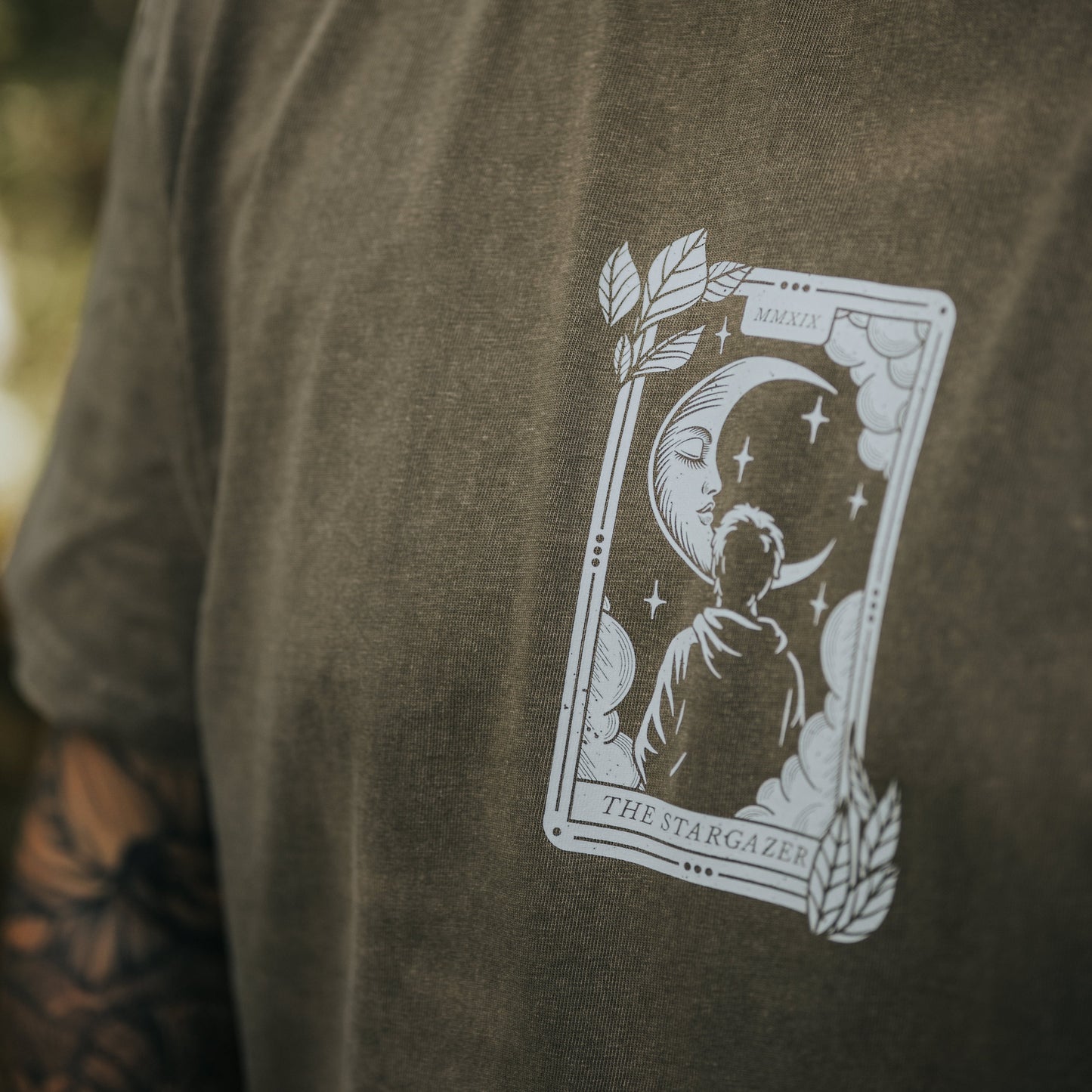 Stargazer Stone Wash Oversized Tee