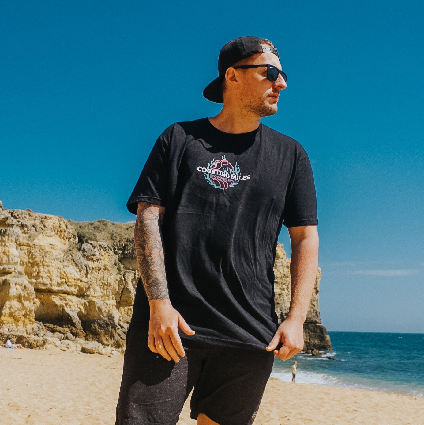 Scorched Paths Night Tee