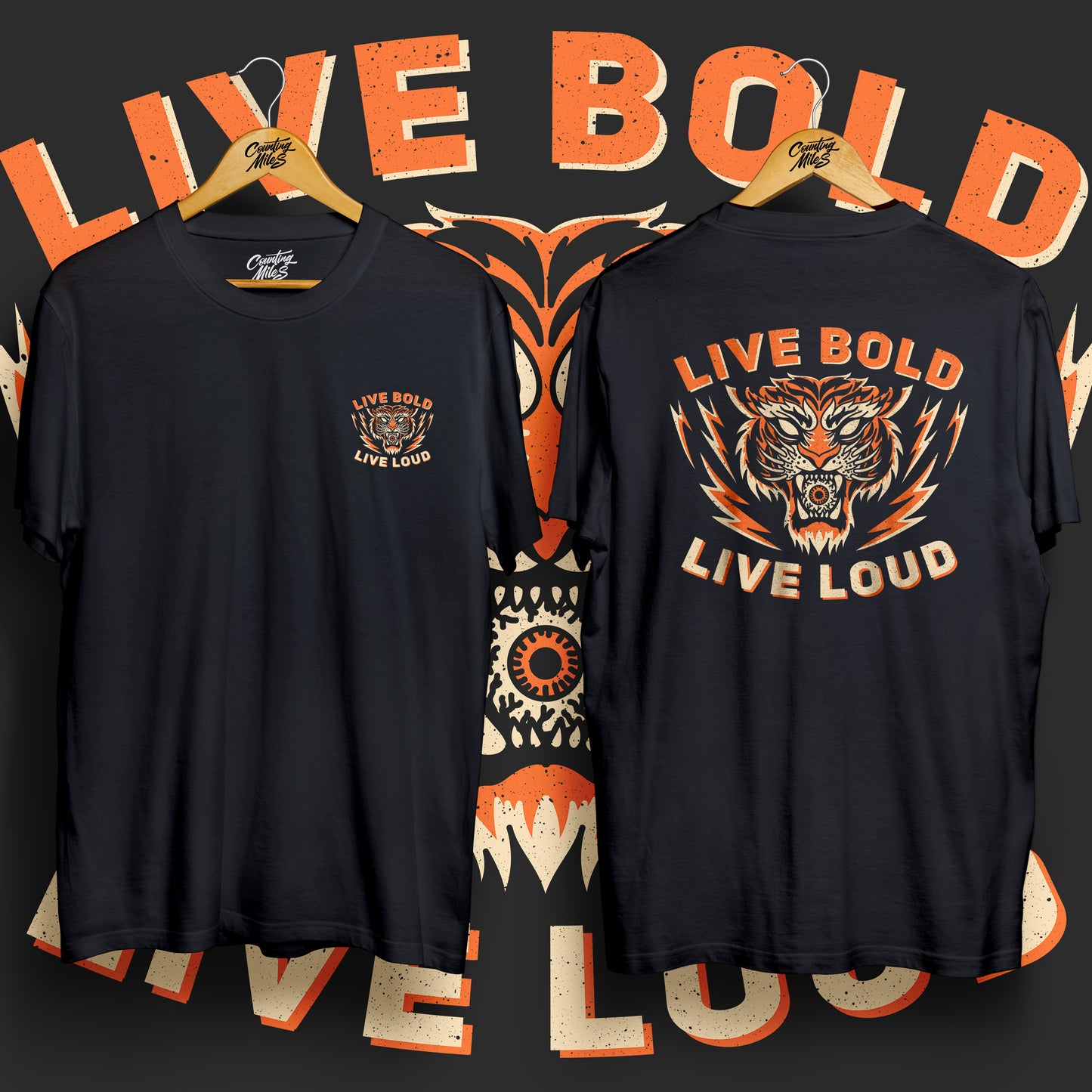 Live Bold Tiger Tee