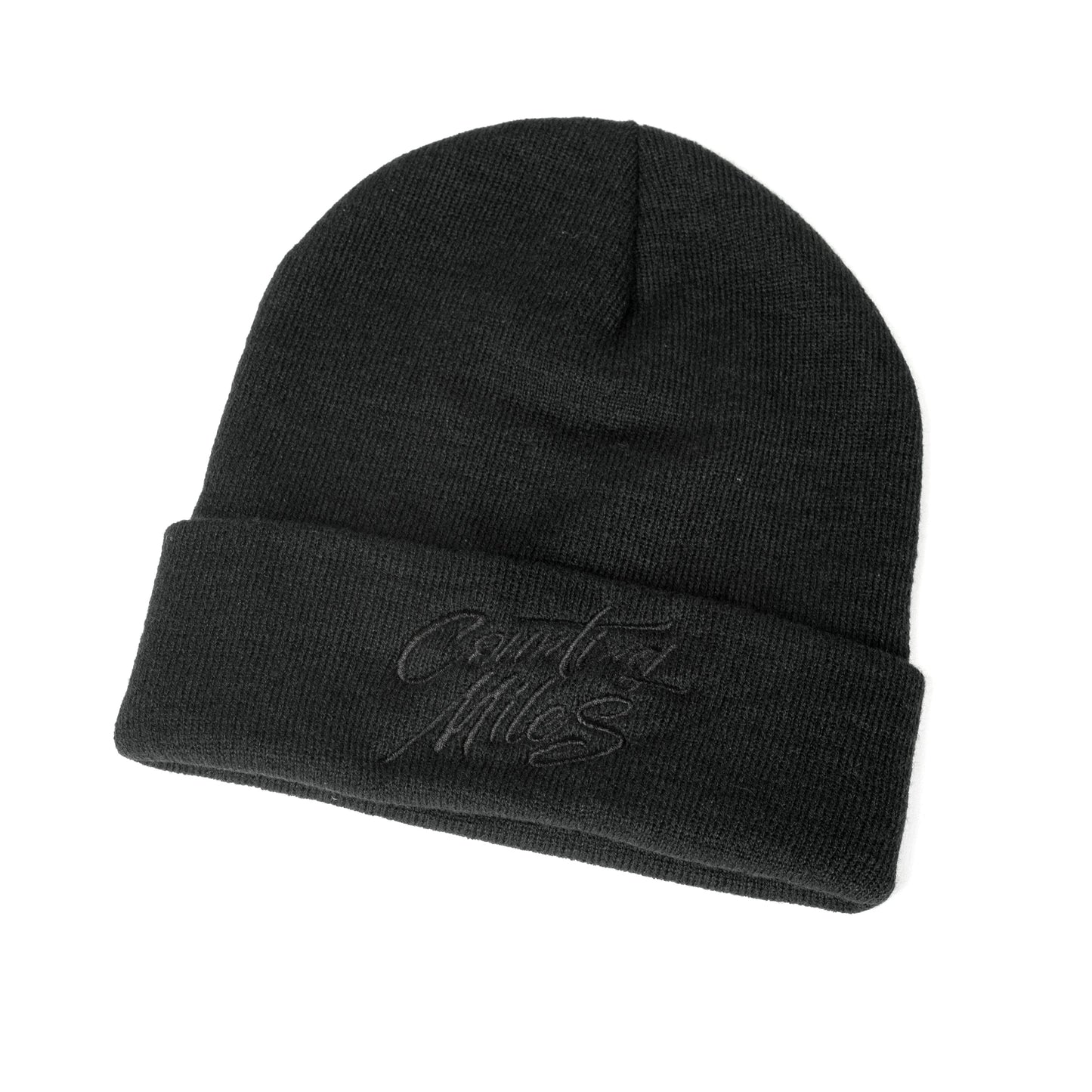 All Black Beanie