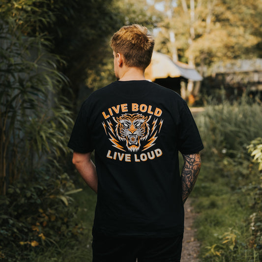 Live Bold Tiger Tee