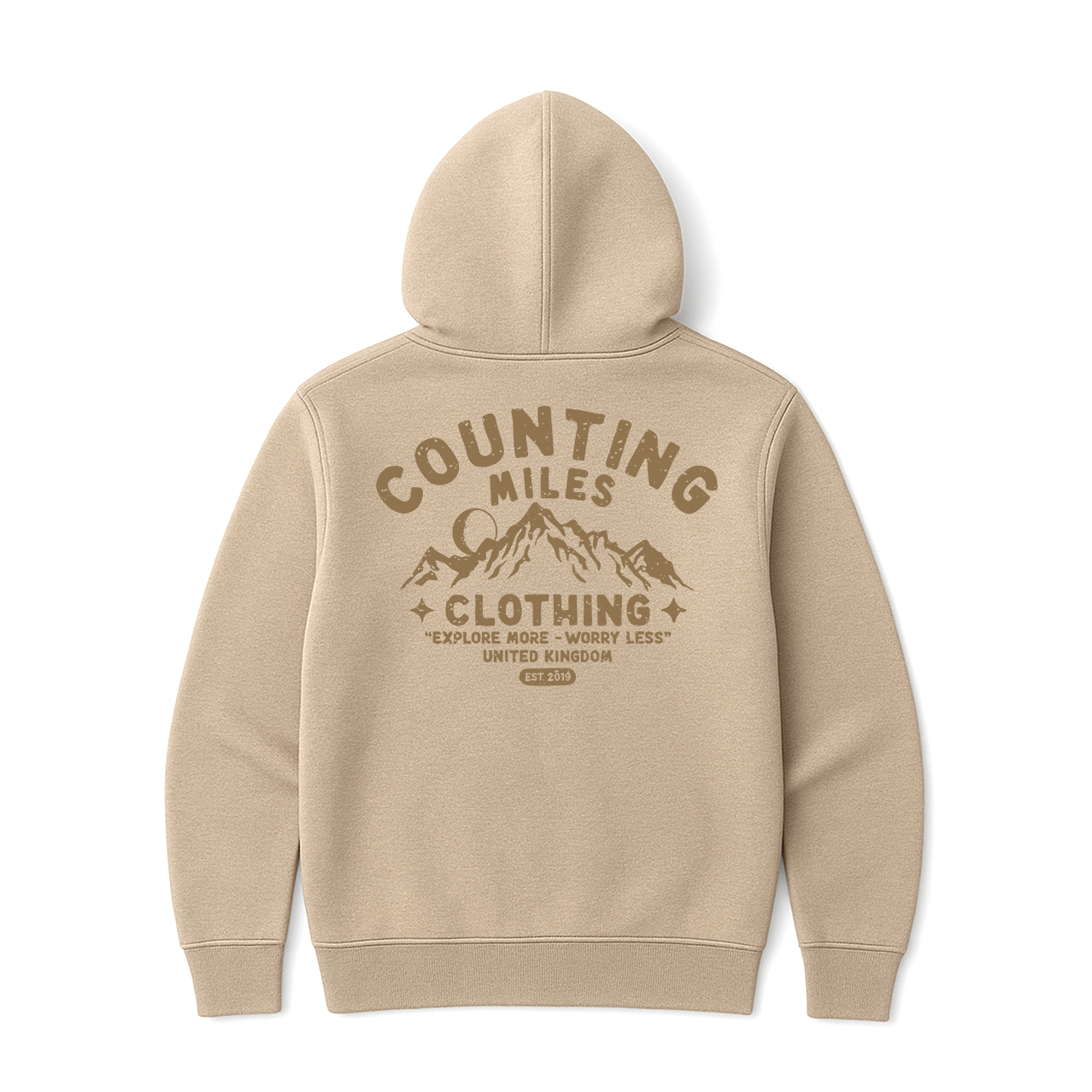 Explore More Hoody - Sand Dune