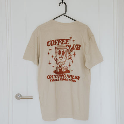 Coffee Roasters Tee (Sand)