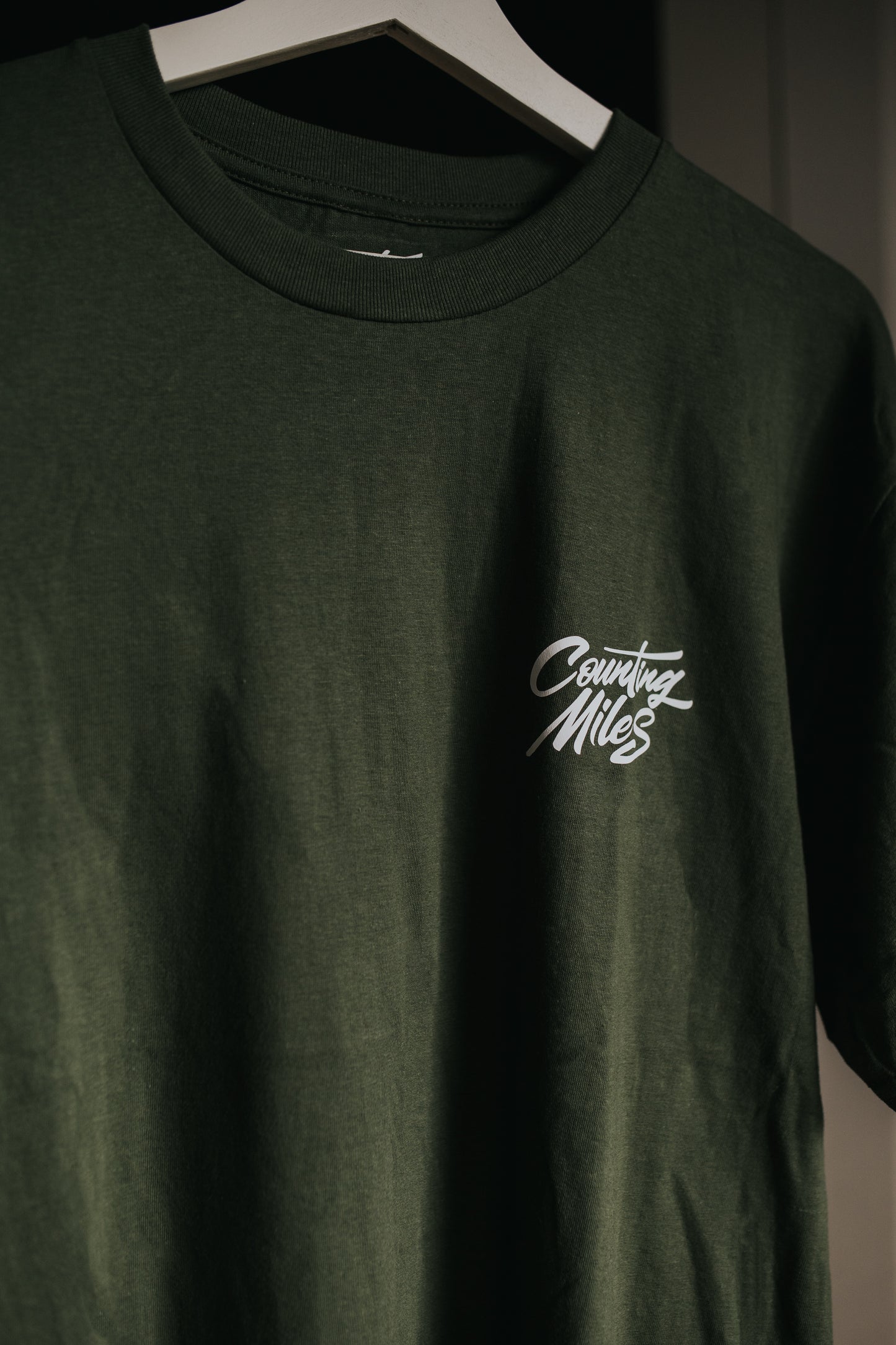 Olive Green Peck Logo Tee