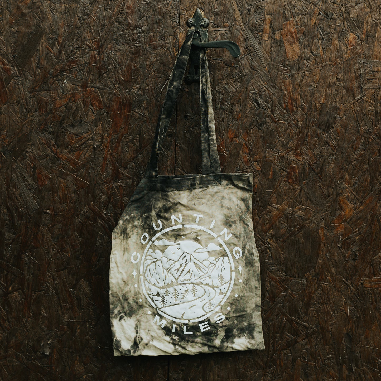 Washed Out Mountains Tote Bag