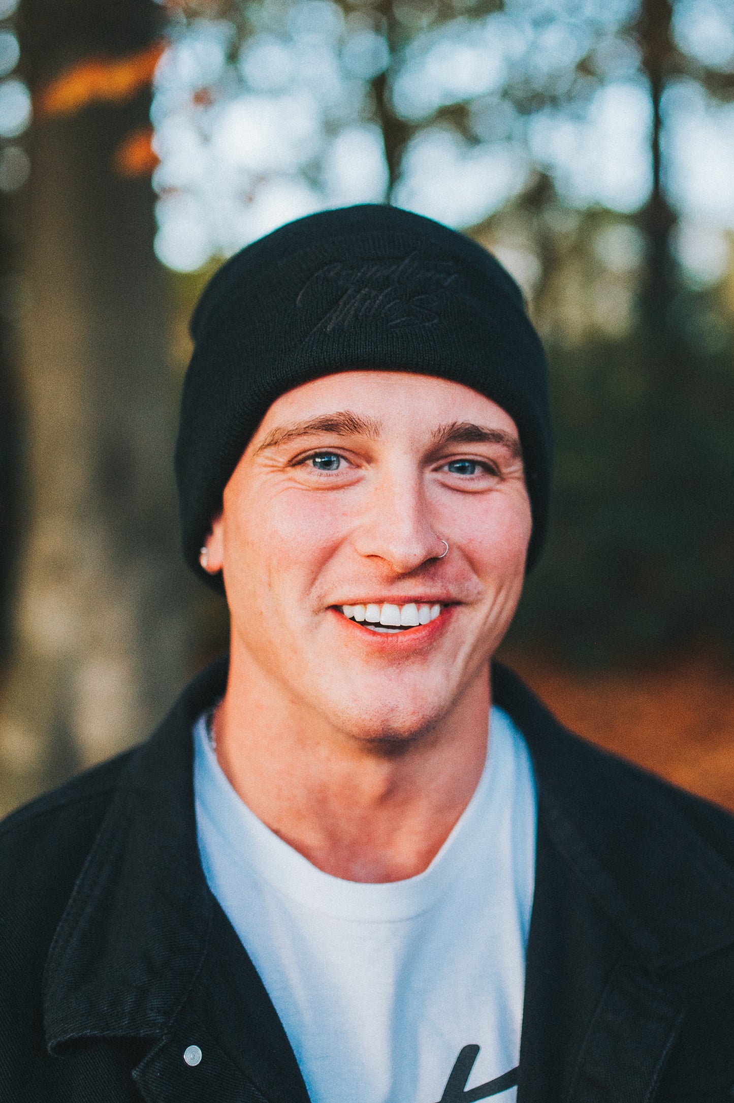 All Black Beanie