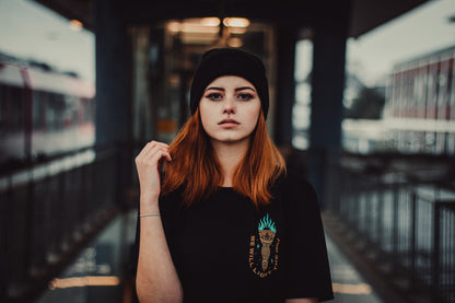 All Black Beanie