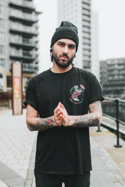 All Black Beanie